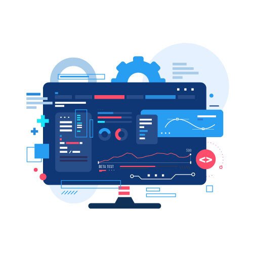 Mobile application development kit icon